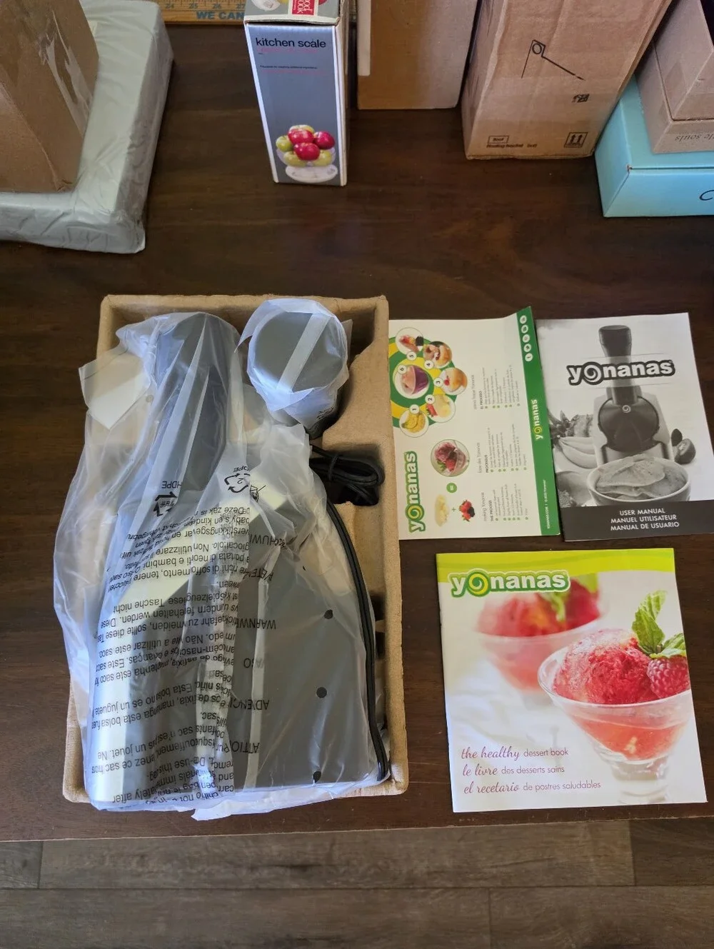 Yonanas Classic Frozen Fruit Soft-Serve Dessert Maker